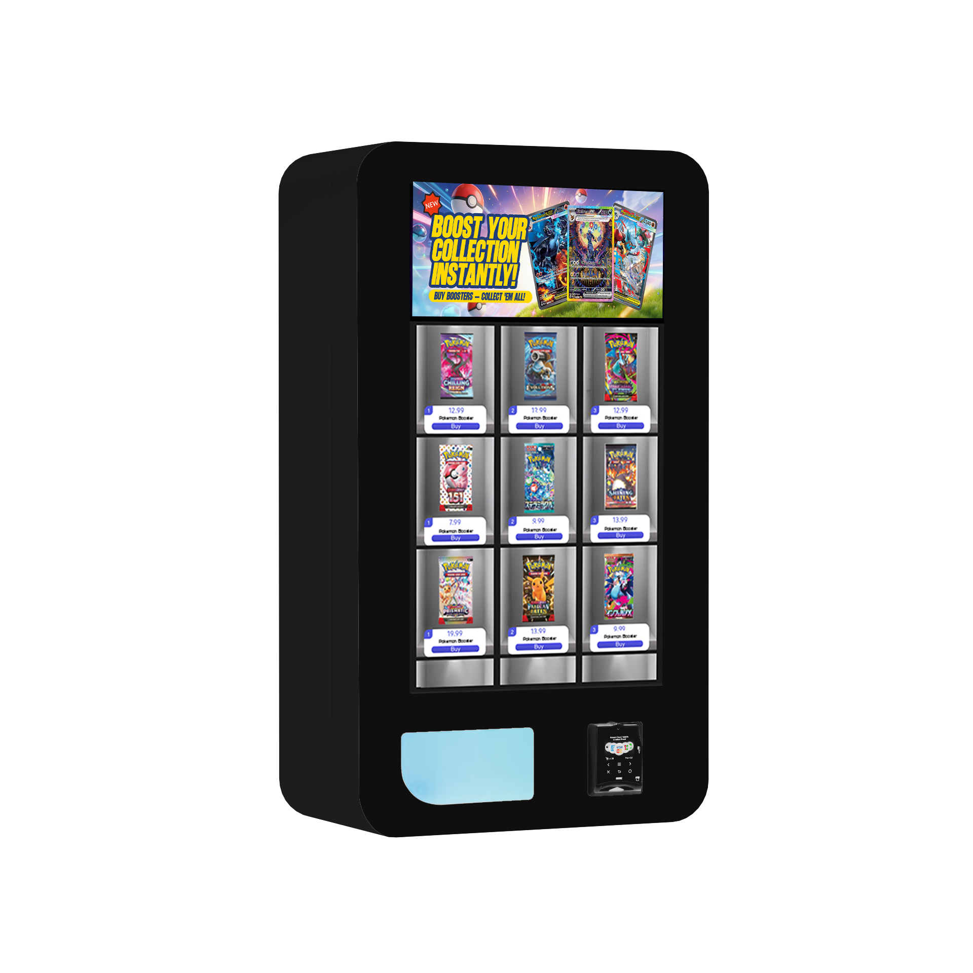 Pod Plug THE ZAP vending machine